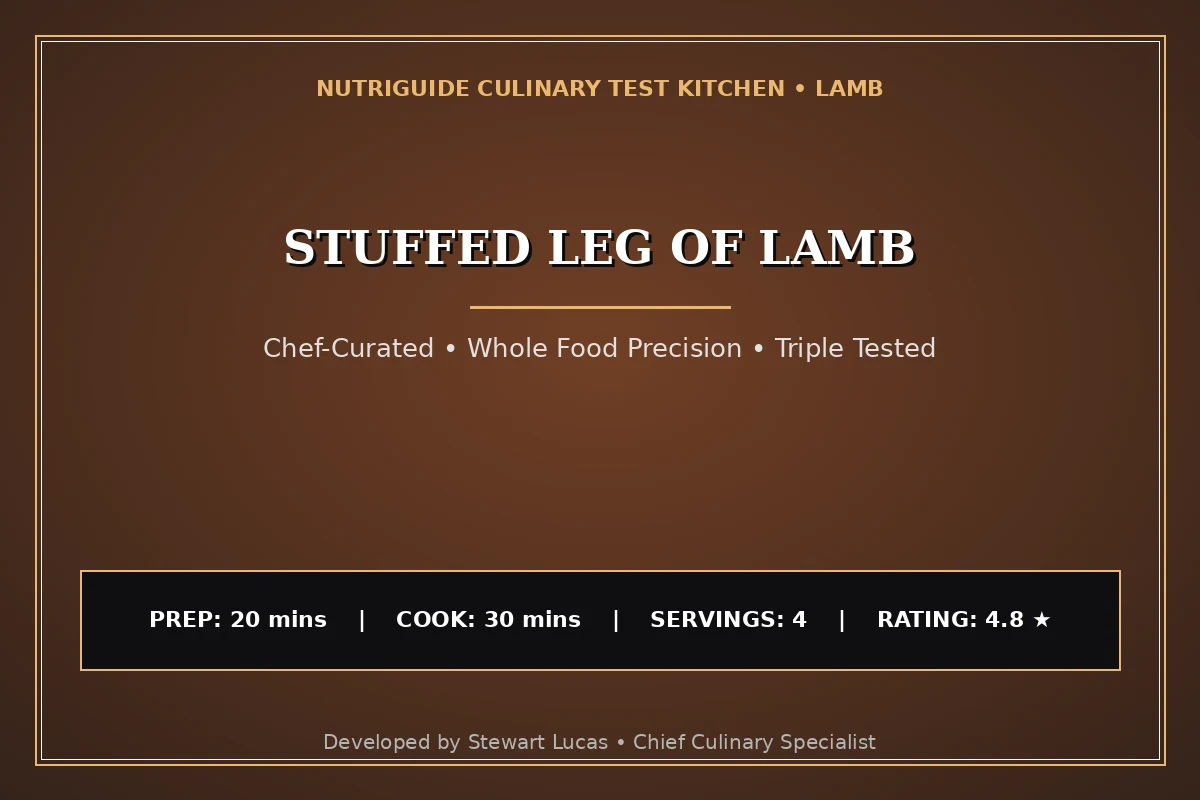 Stuffed Leg Of Lamb