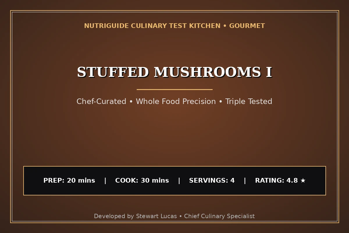 Stuffed Mushrooms I