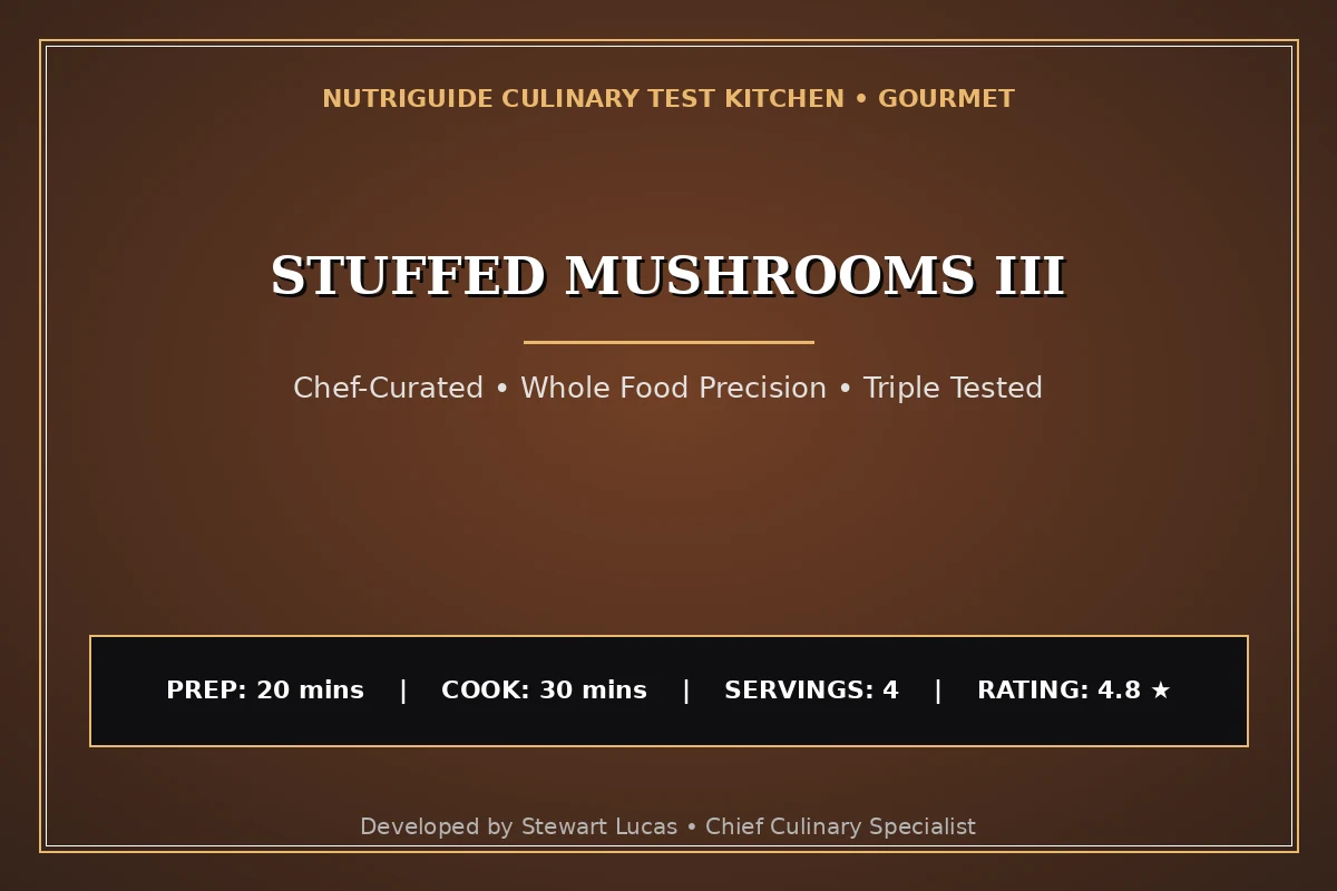 Stuffed Mushrooms Iii