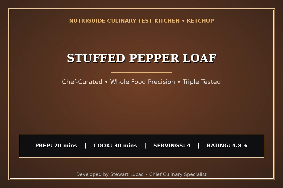 Stuffed Pepper Loaf