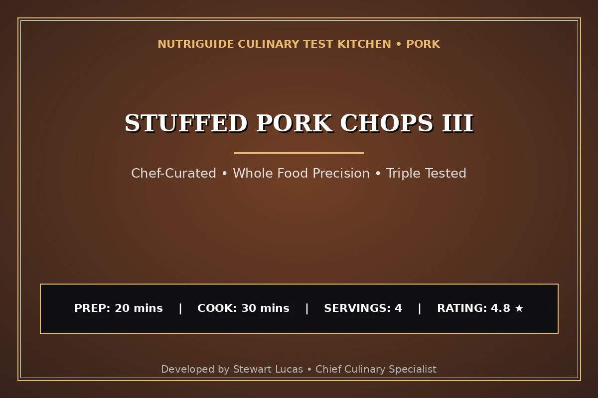 Stuffed Pork Chops Iii