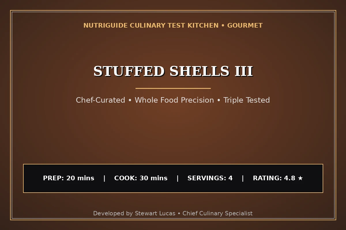 Stuffed Shells Iii