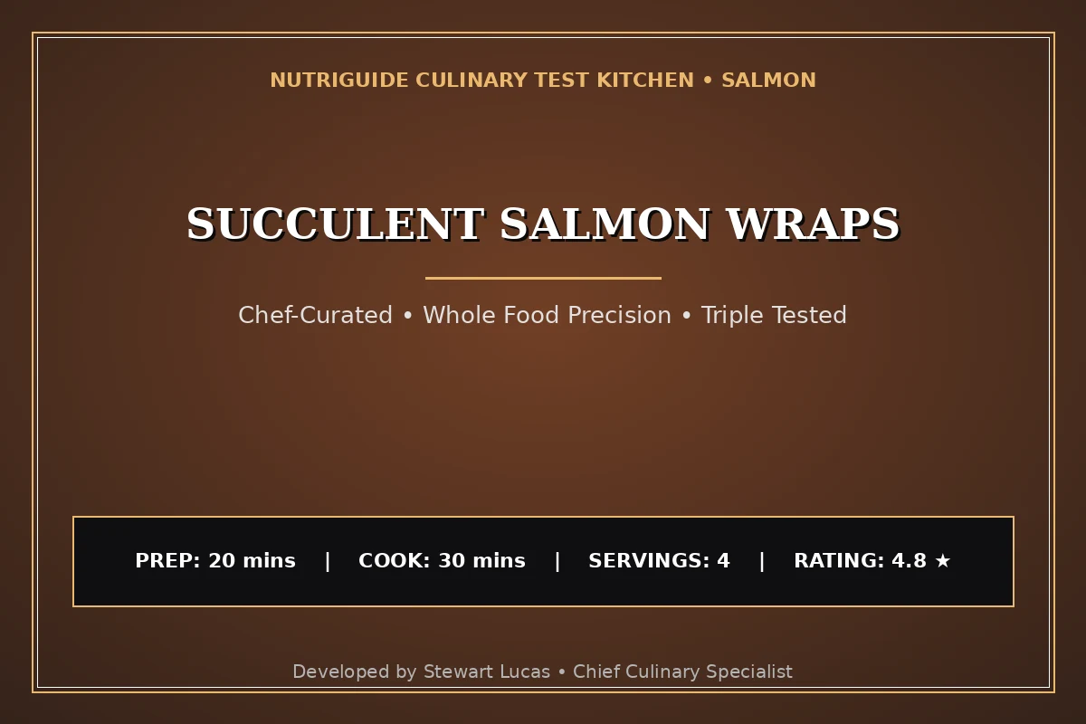 Succulent Salmon Wraps