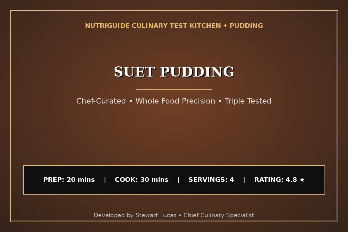 Suet Pudding