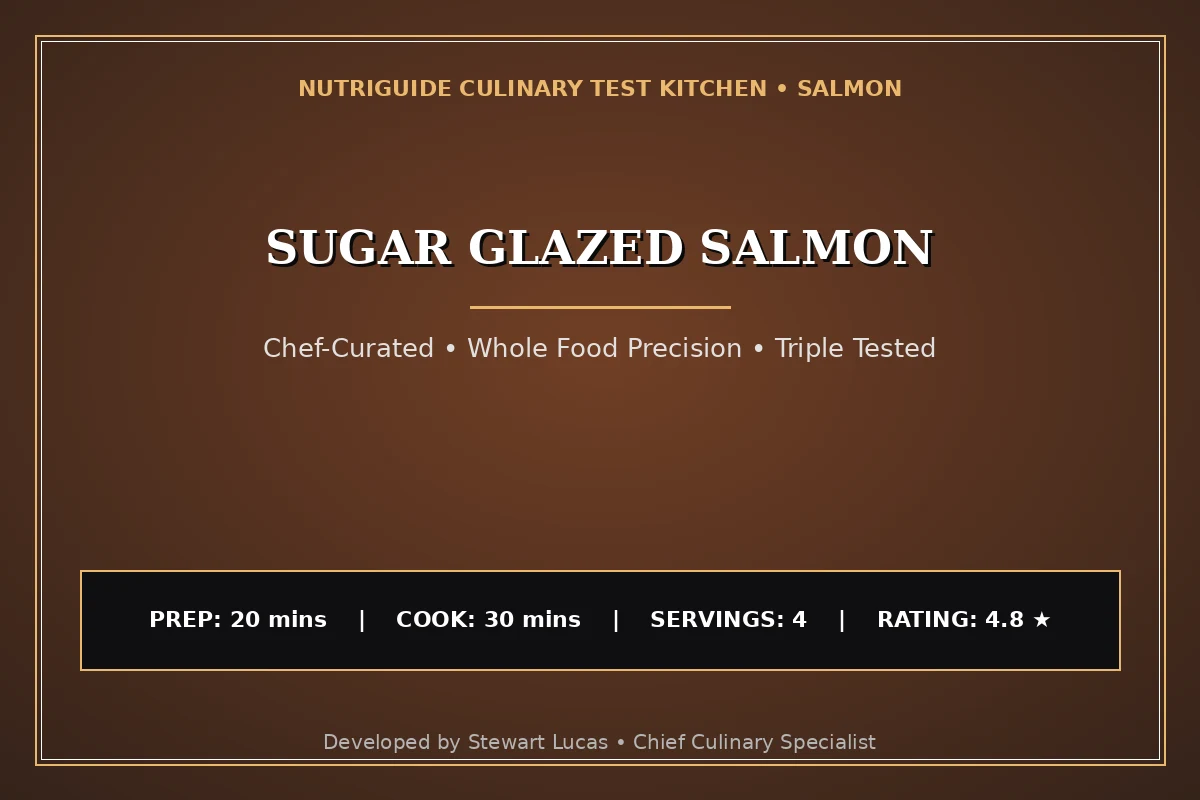 Sugar Glazed Salmon