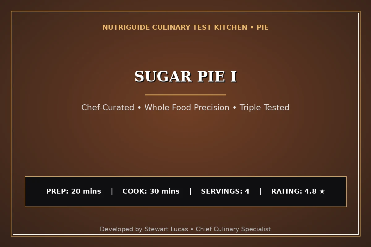 Sugar Pie I