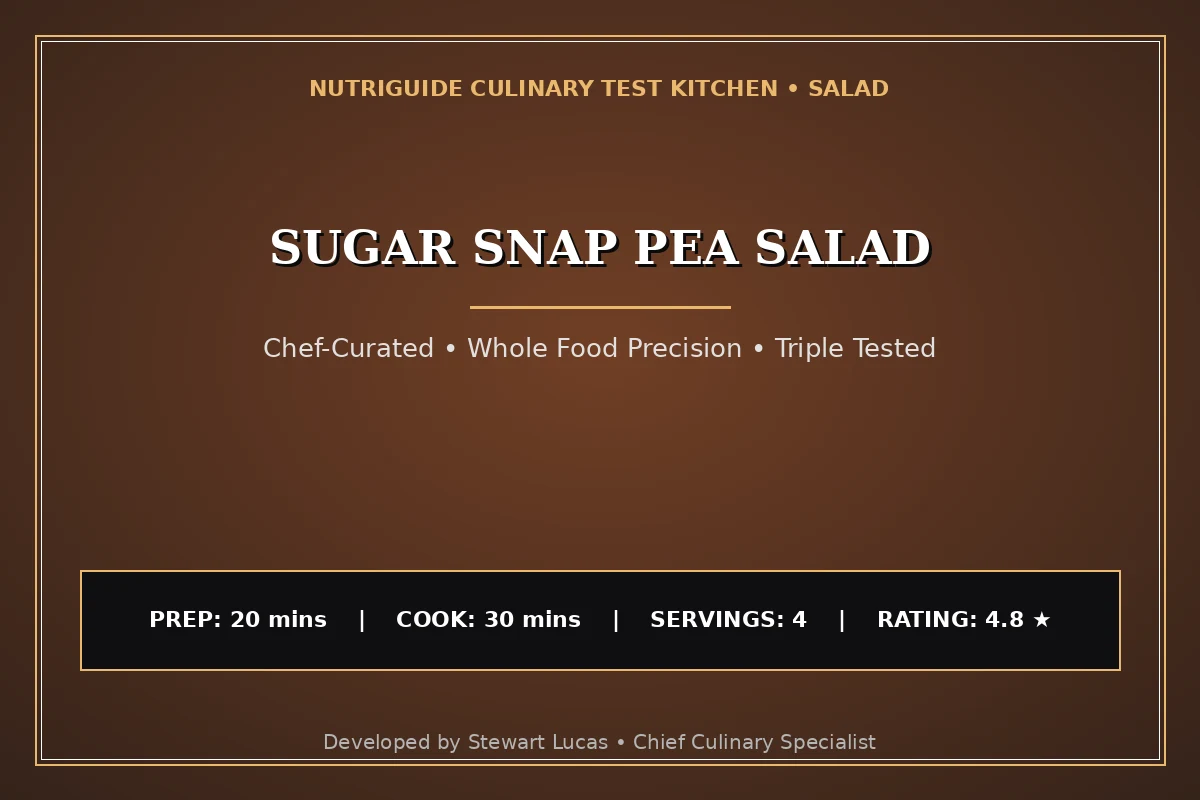 Sugar Snap Pea Salad