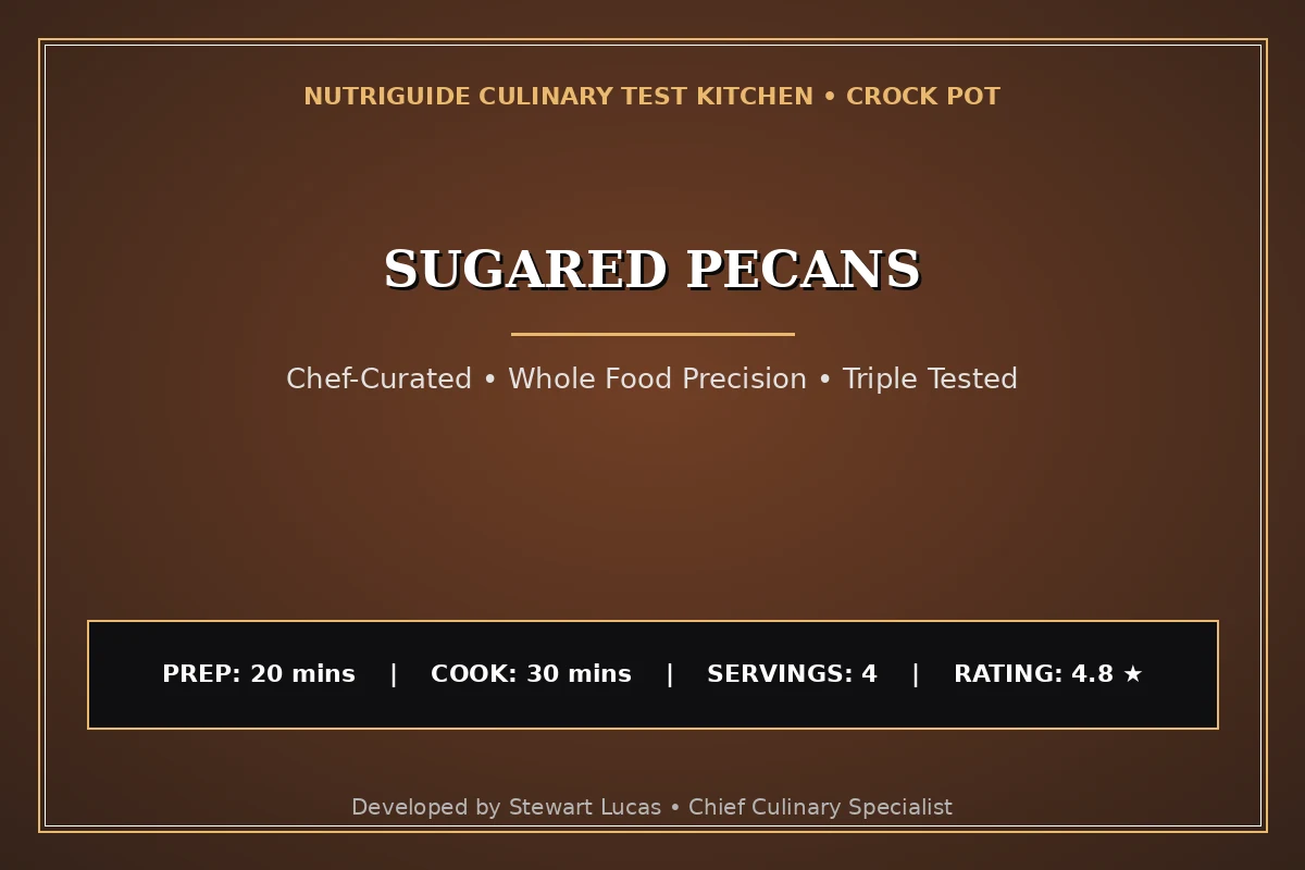 Sugared Pecans