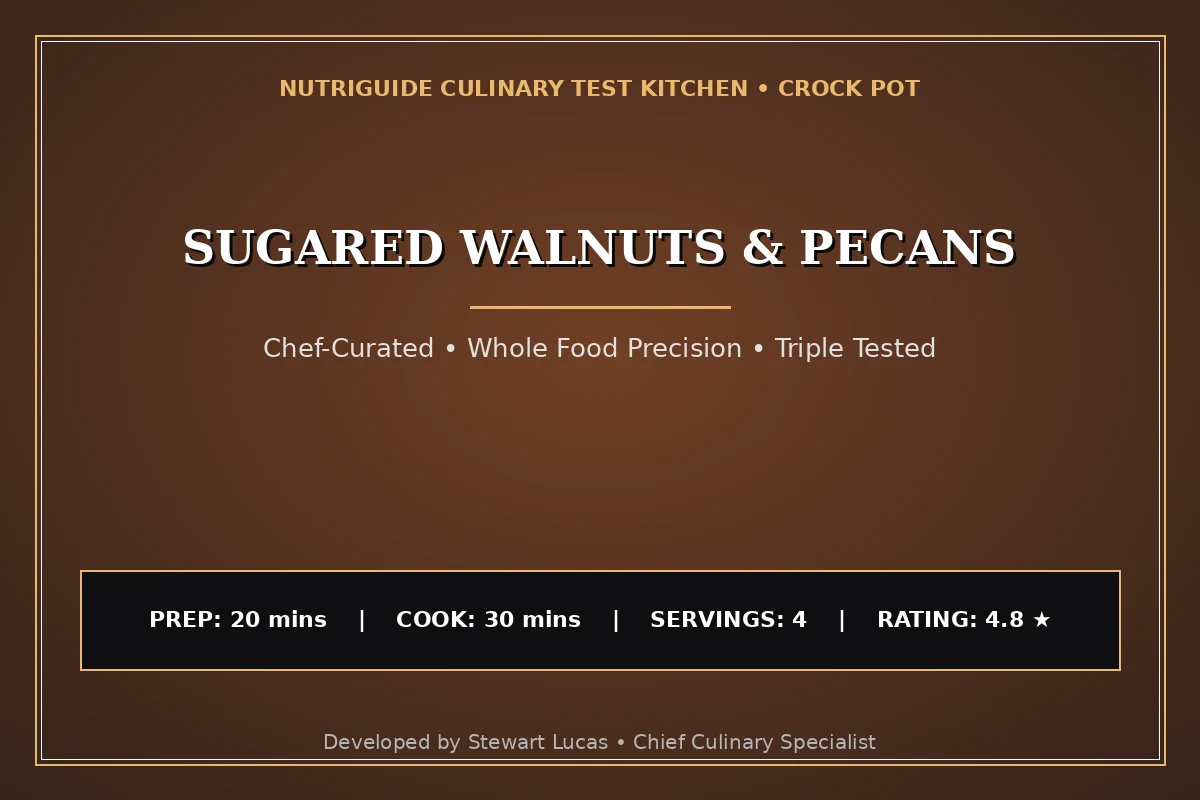 Sugared Walnuts & Pecans