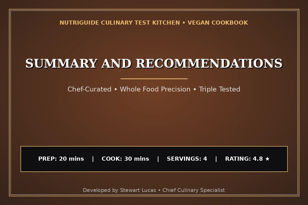 Summary And Recommendations