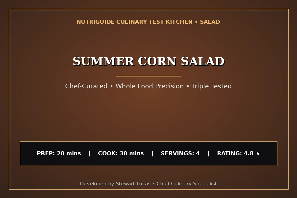 Summer Corn Salad