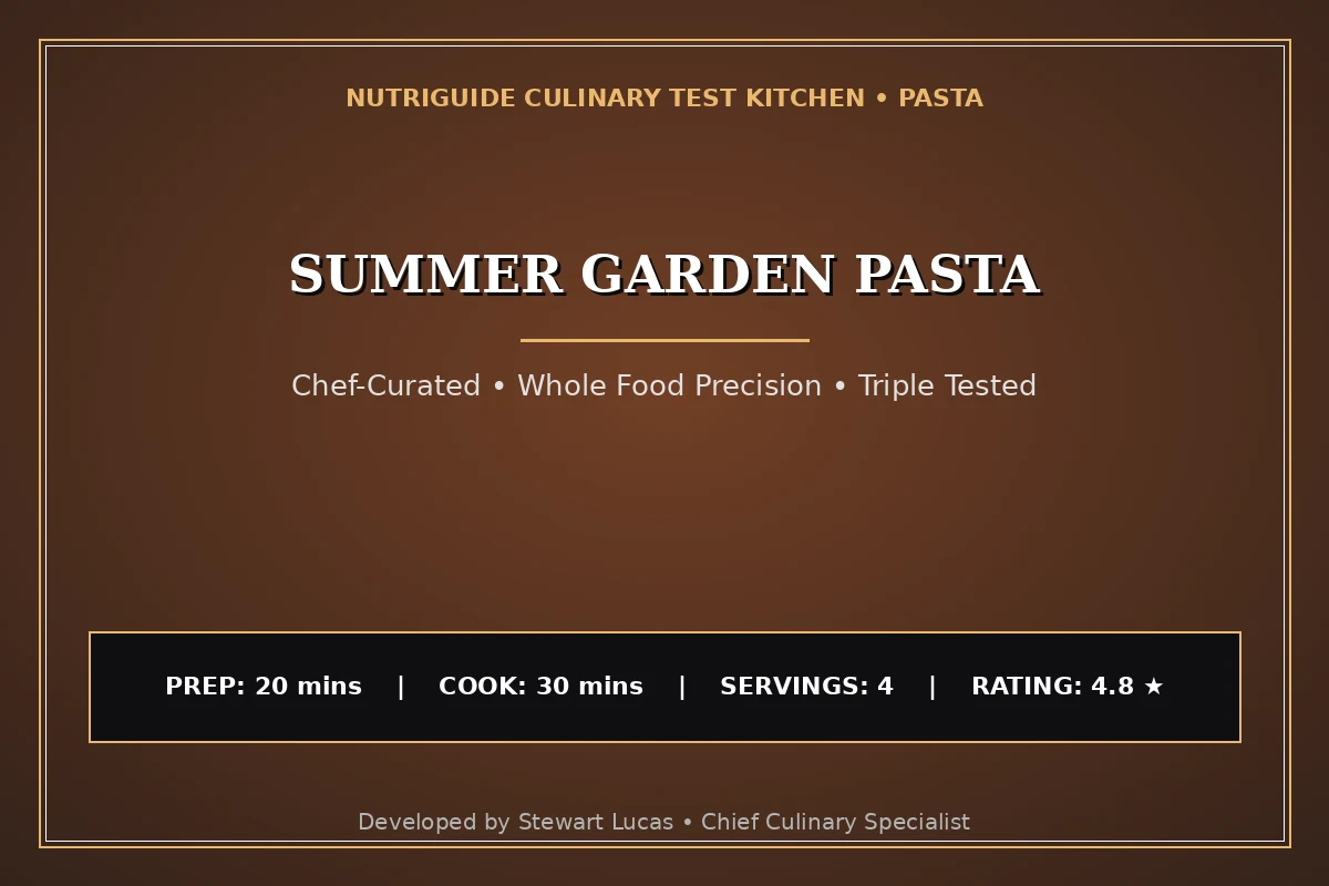 Summer Garden Pasta