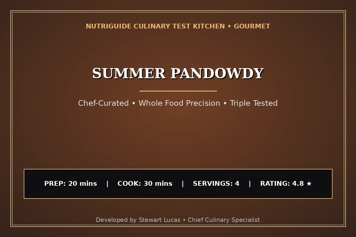 Summer Pandowdy