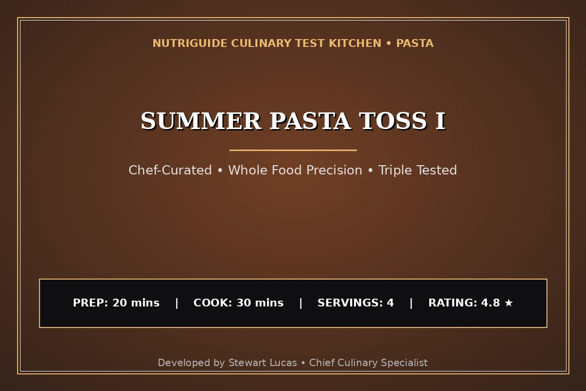Summer Pasta Toss I