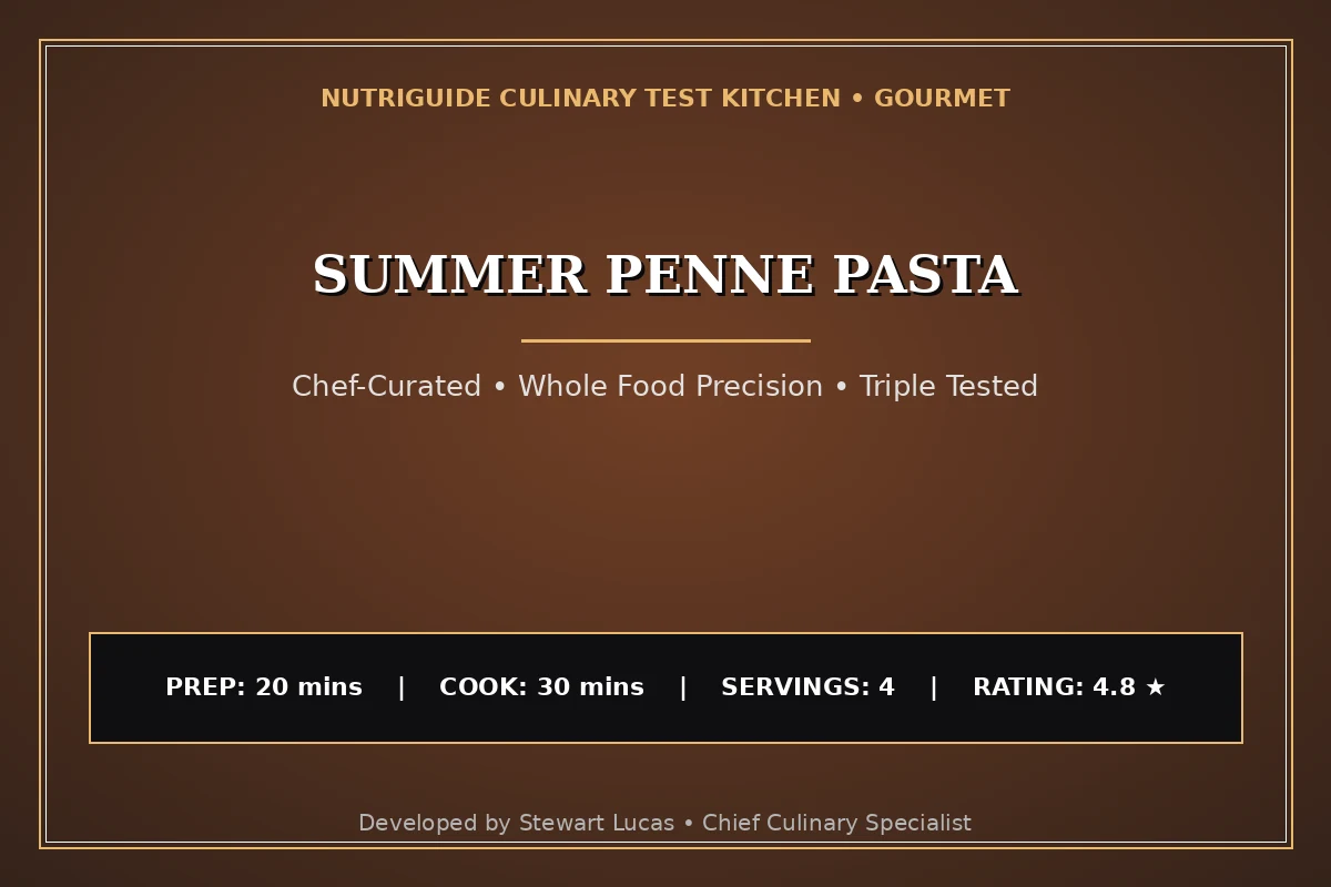 Summer Penne Pasta
