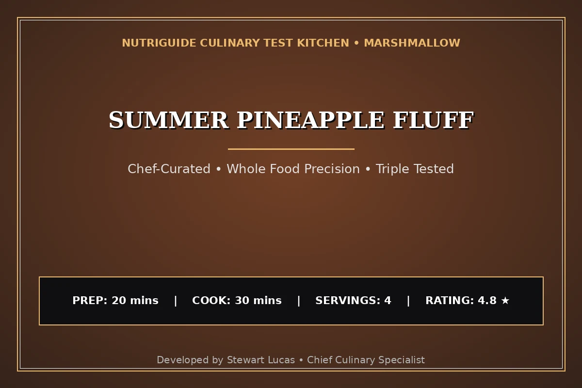 Summer Pineapple Fluff