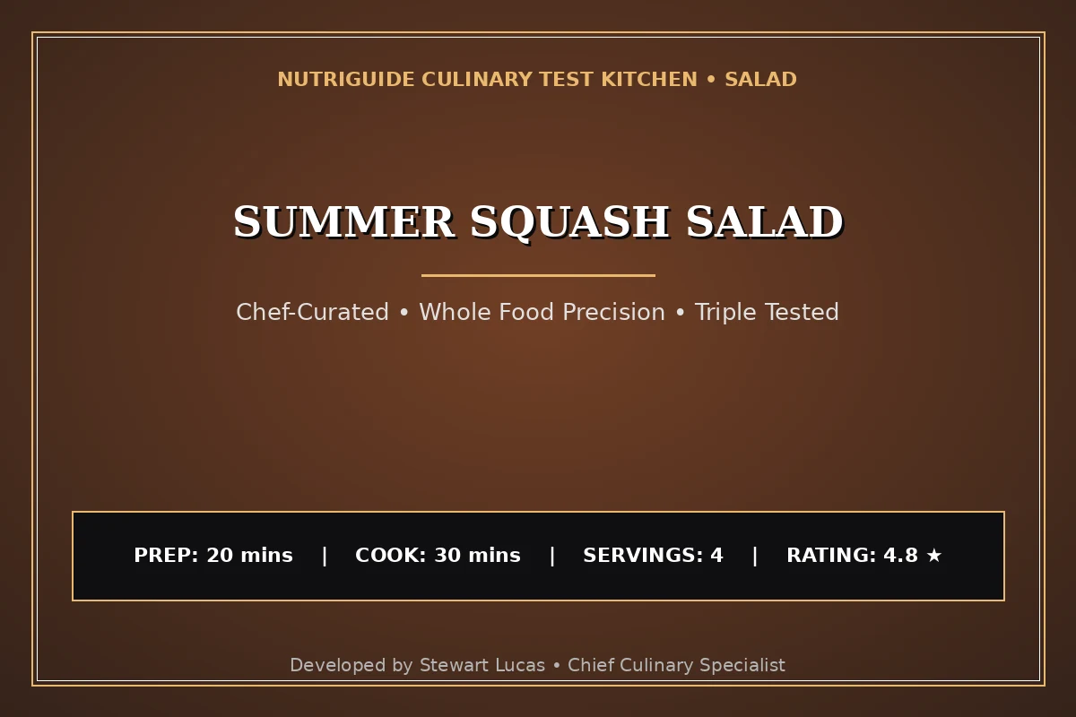 Summer Squash Salad