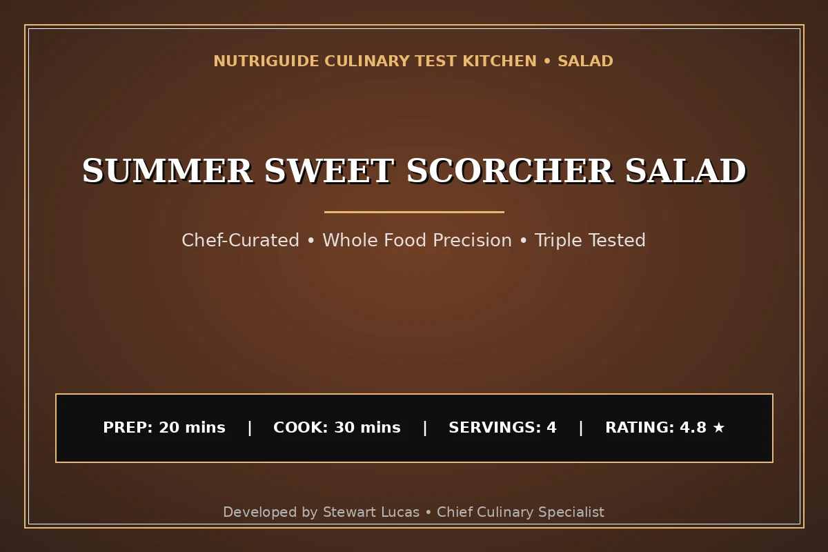 Summer Sweet Scorcher Salad