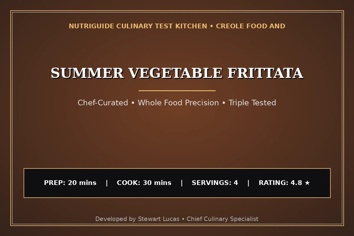 Summer Vegetable Frittata
