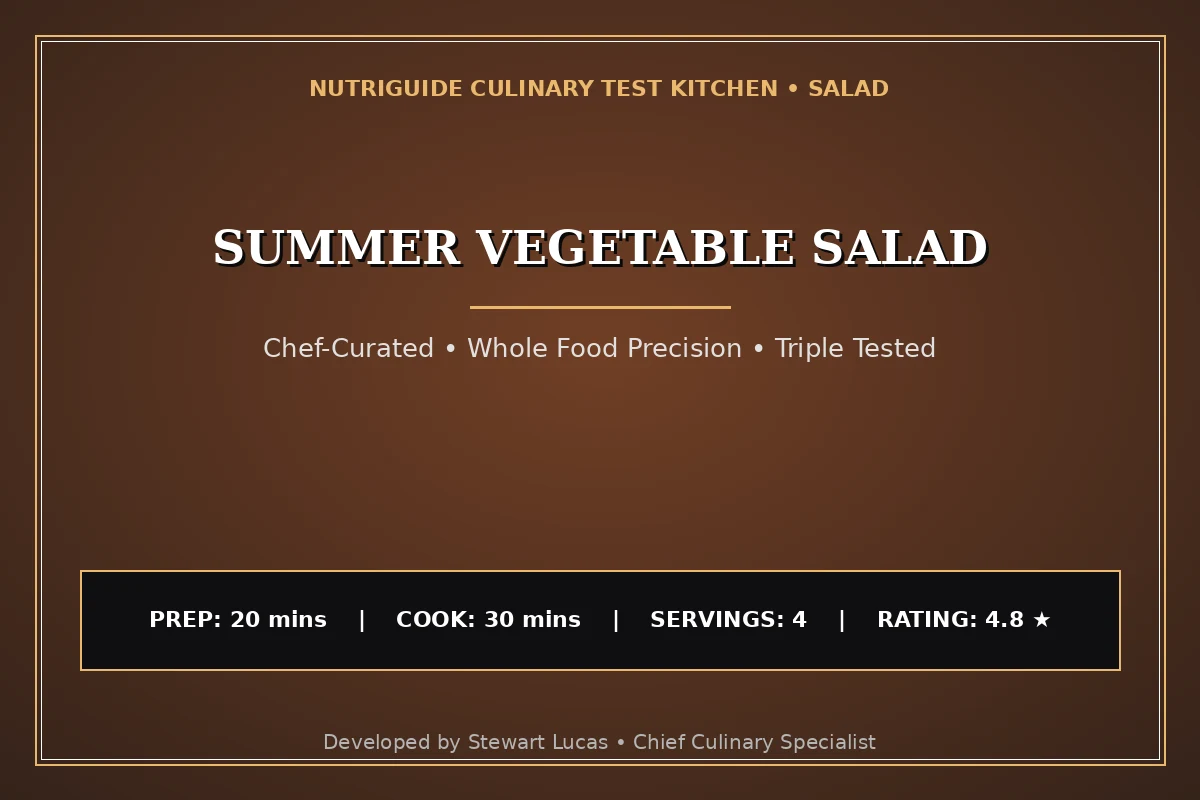 Summer Vegetable Salad