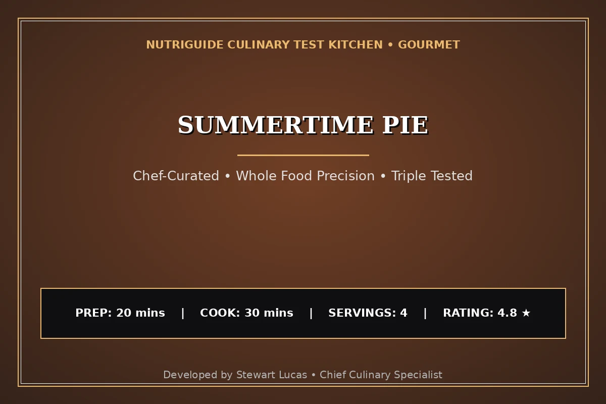 Summertime Pie