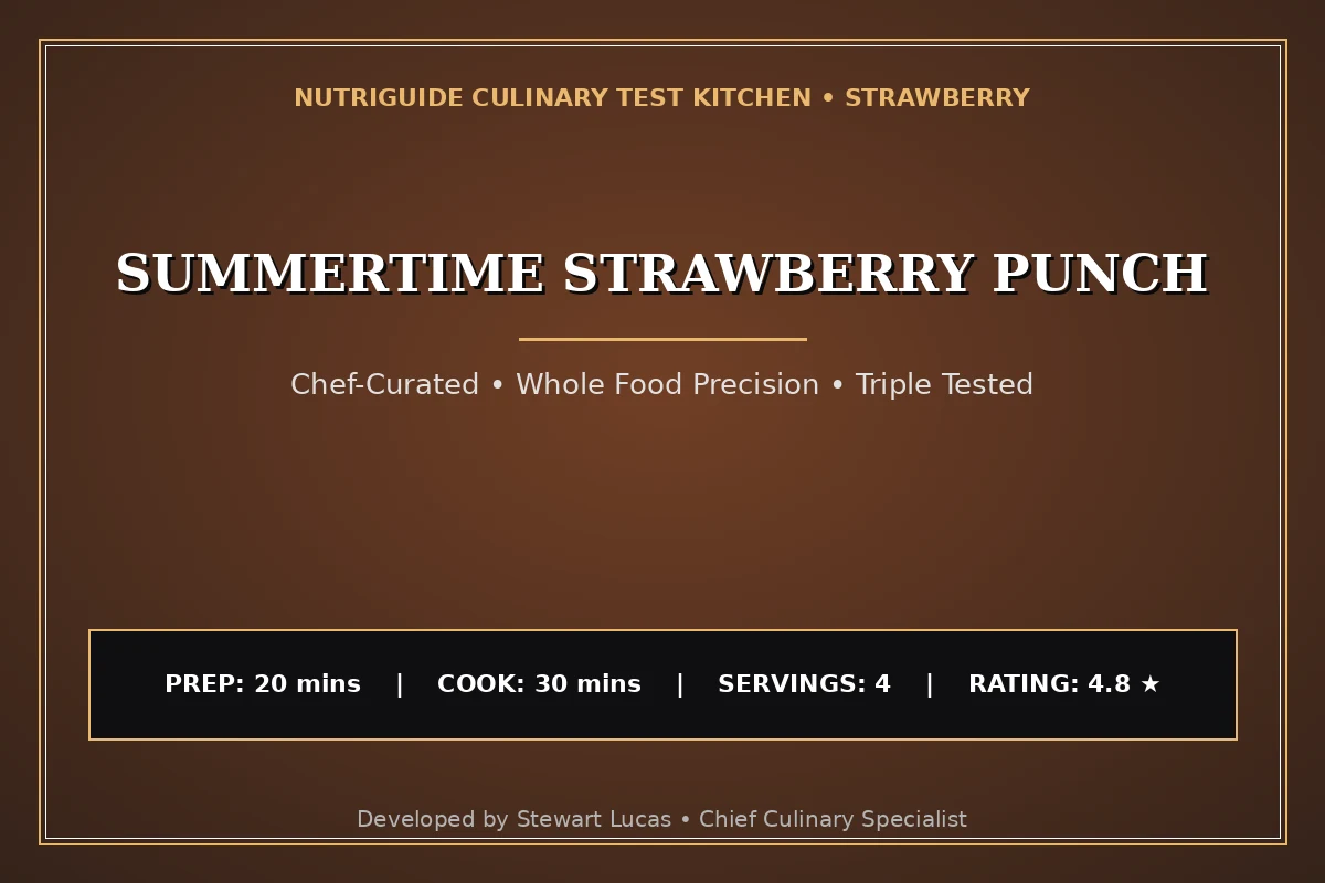 Summertime Strawberry Punch