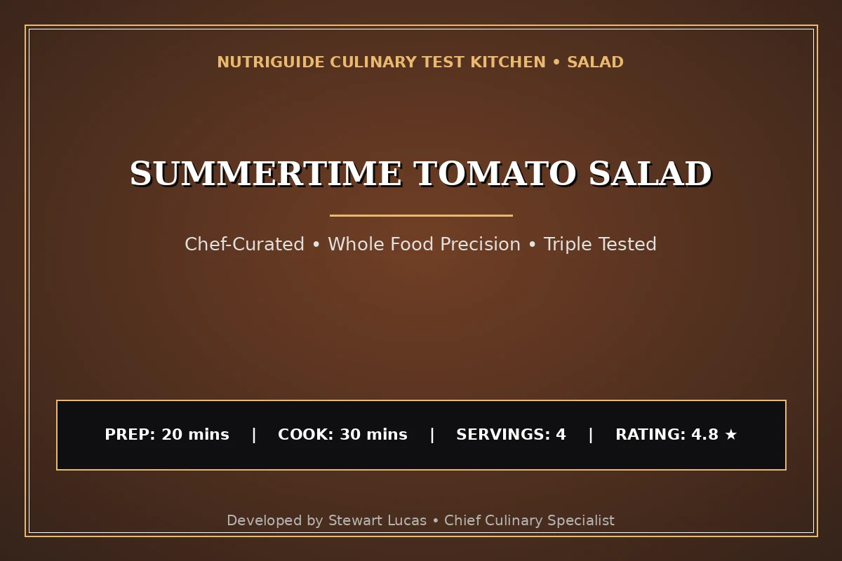 Summertime Tomato Salad