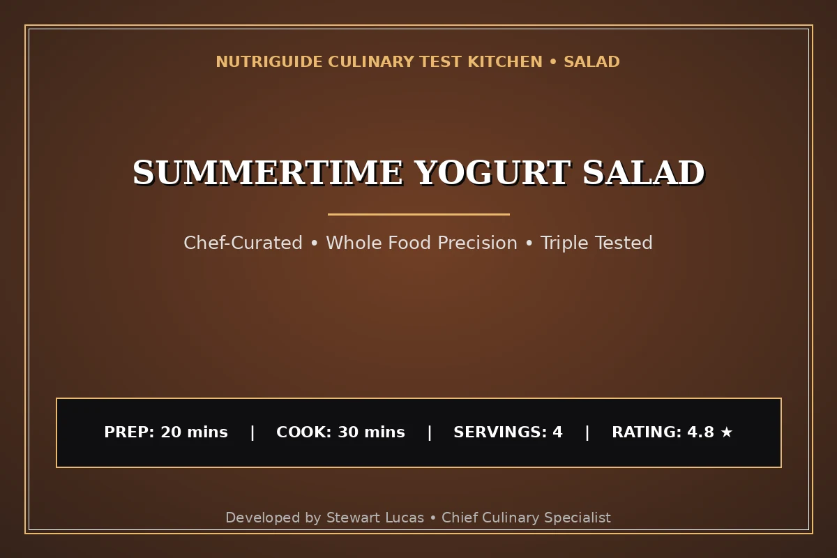 Summertime Yogurt Salad