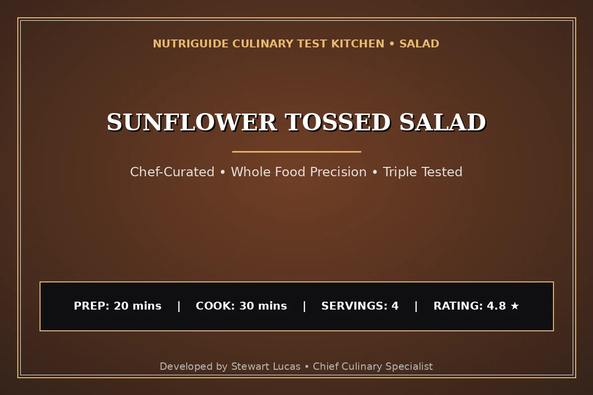 Sunflower Tossed Salad