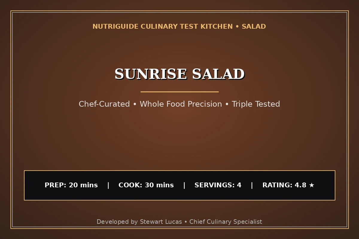 Sunrise Salad