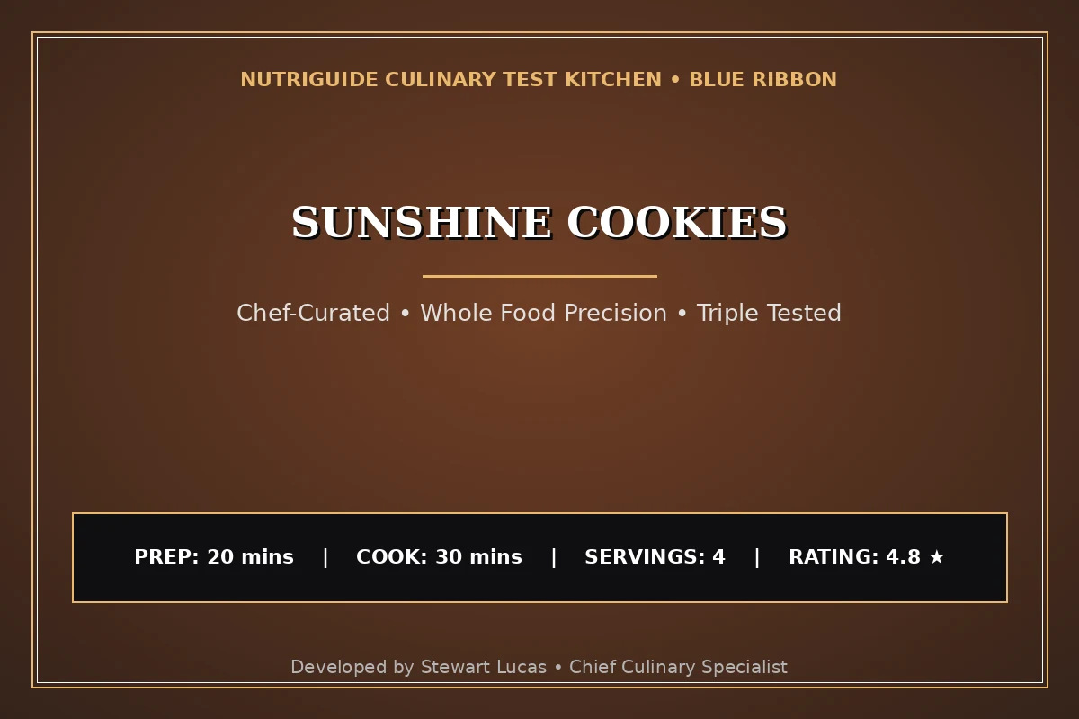 Sunshine Cookies