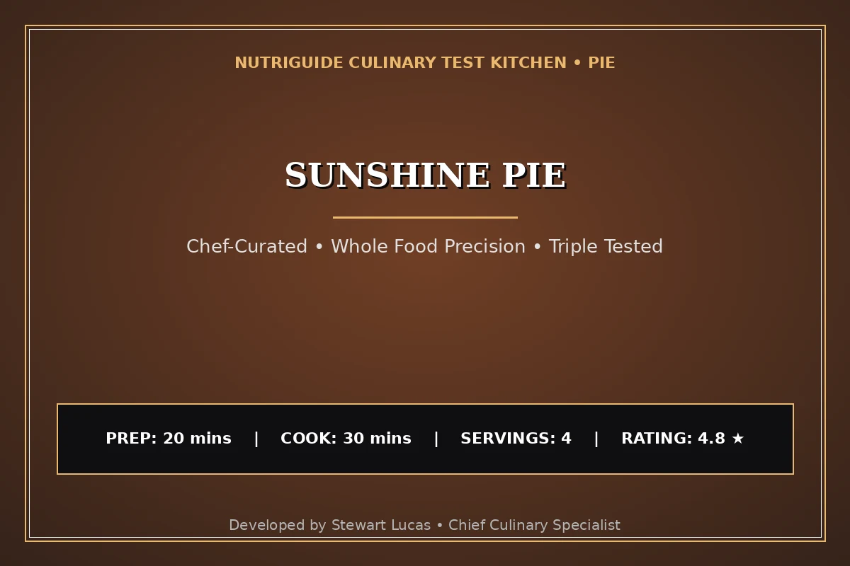 Sunshine Pie