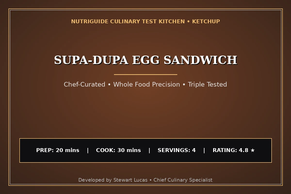 Supa-Dupa Egg Sandwich