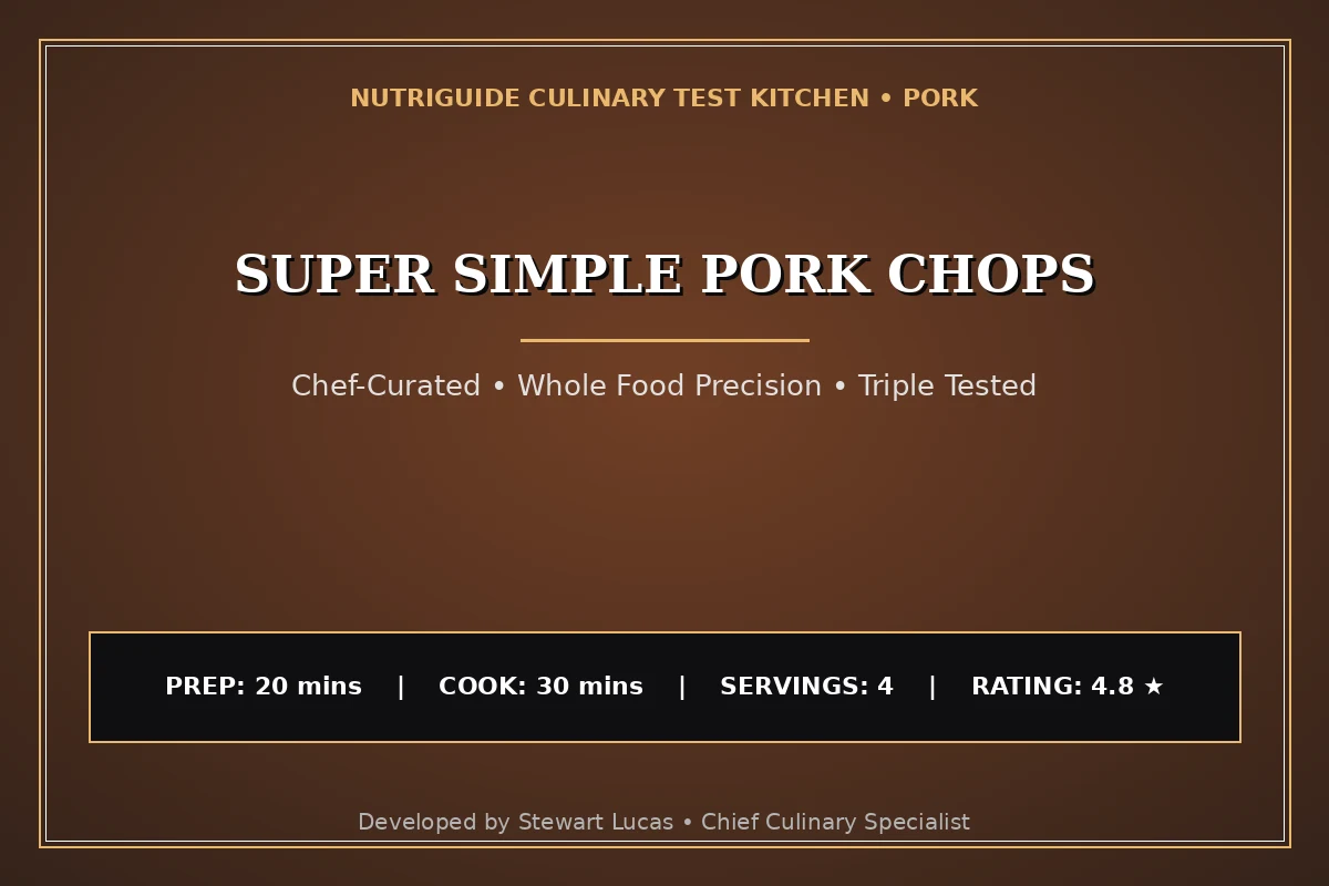 Super Simple Pork Chops