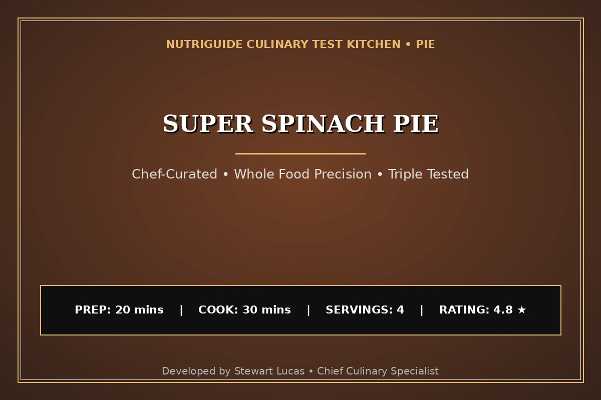 Super Spinach Pie