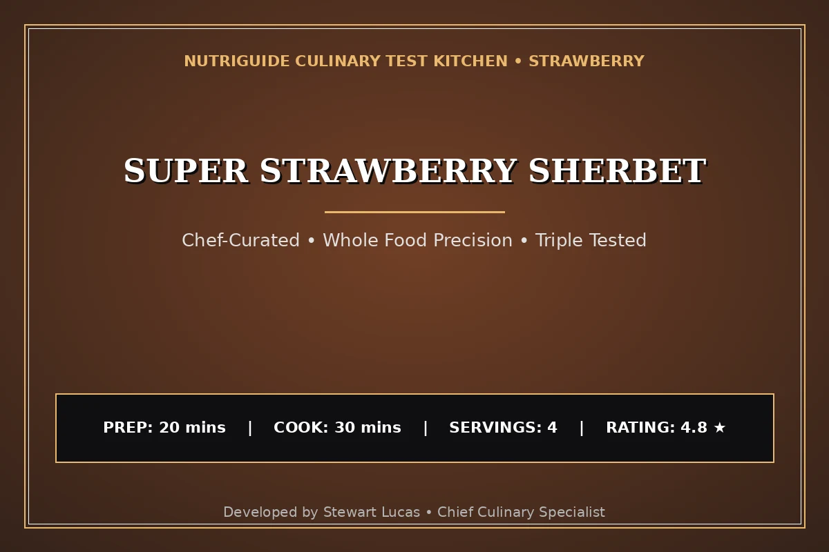 Super Strawberry Sherbet