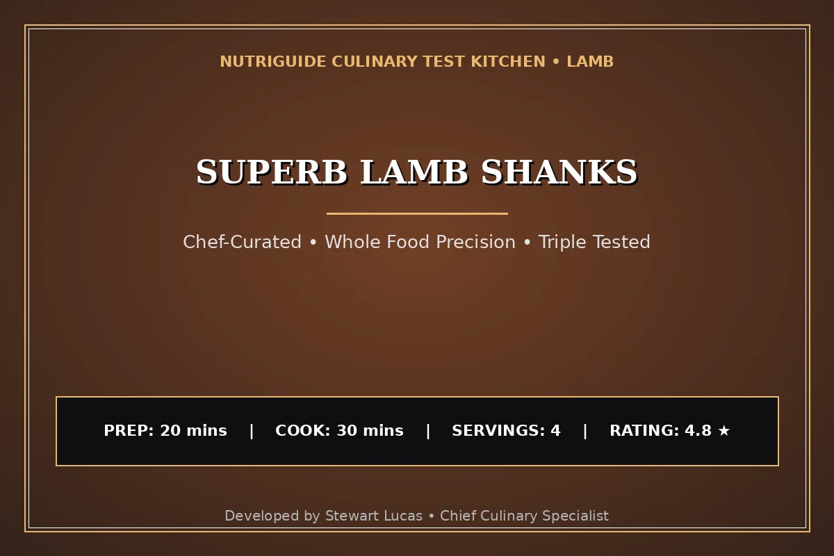 Superb Lamb Shanks