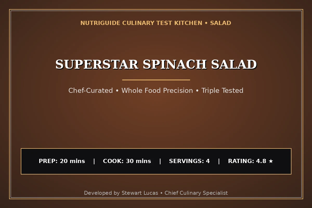 Superstar Spinach Salad