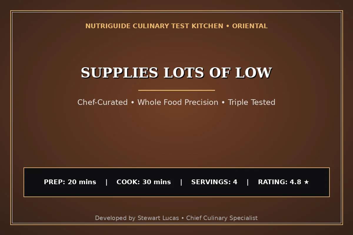 Supplies Lots Of Low