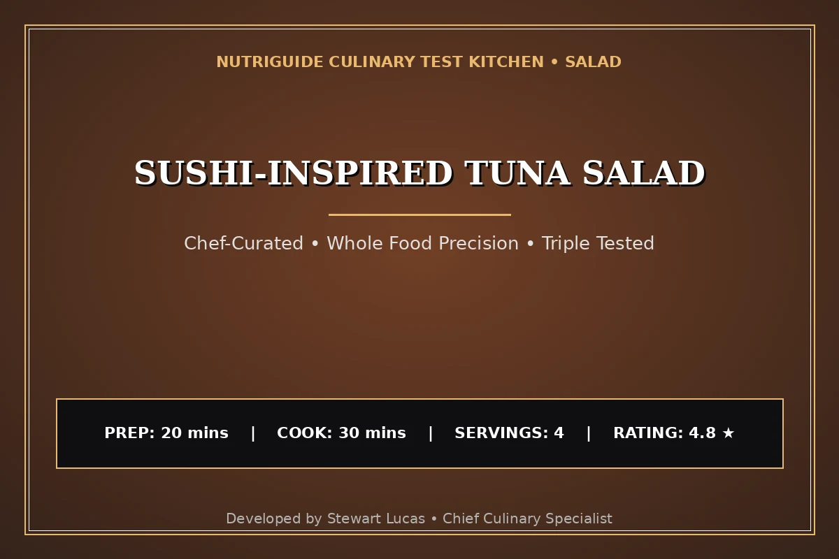 Sushi-Inspired Tuna Salad
