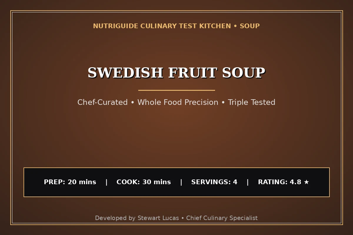 Swedish Fruit Soup