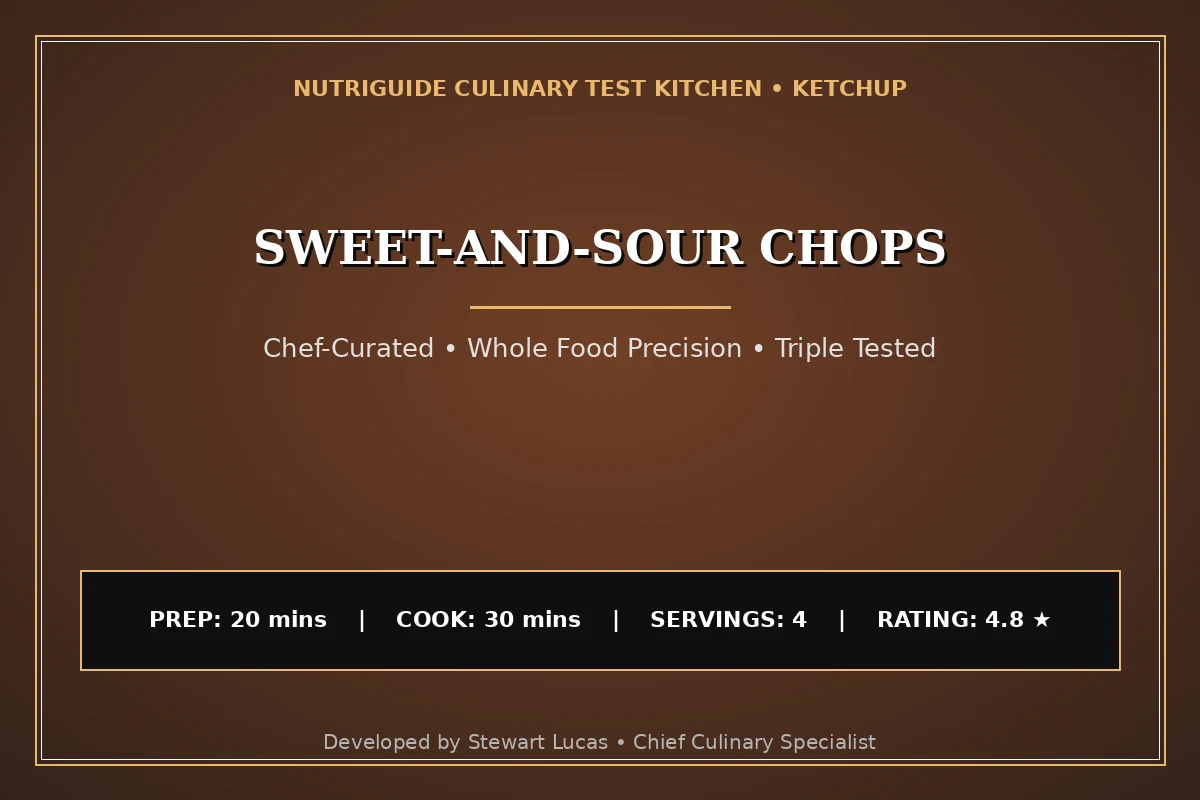 Sweet-And-Sour Chops