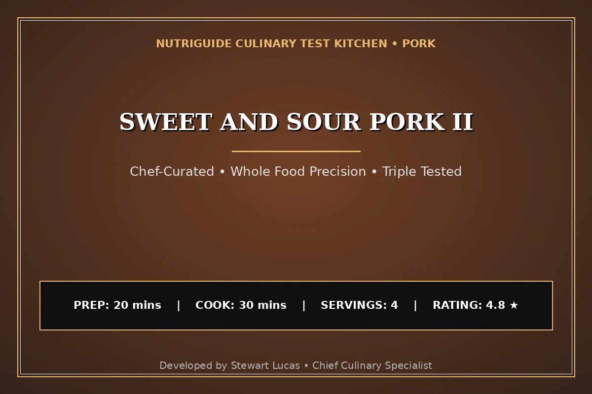 Sweet And Sour Pork Ii