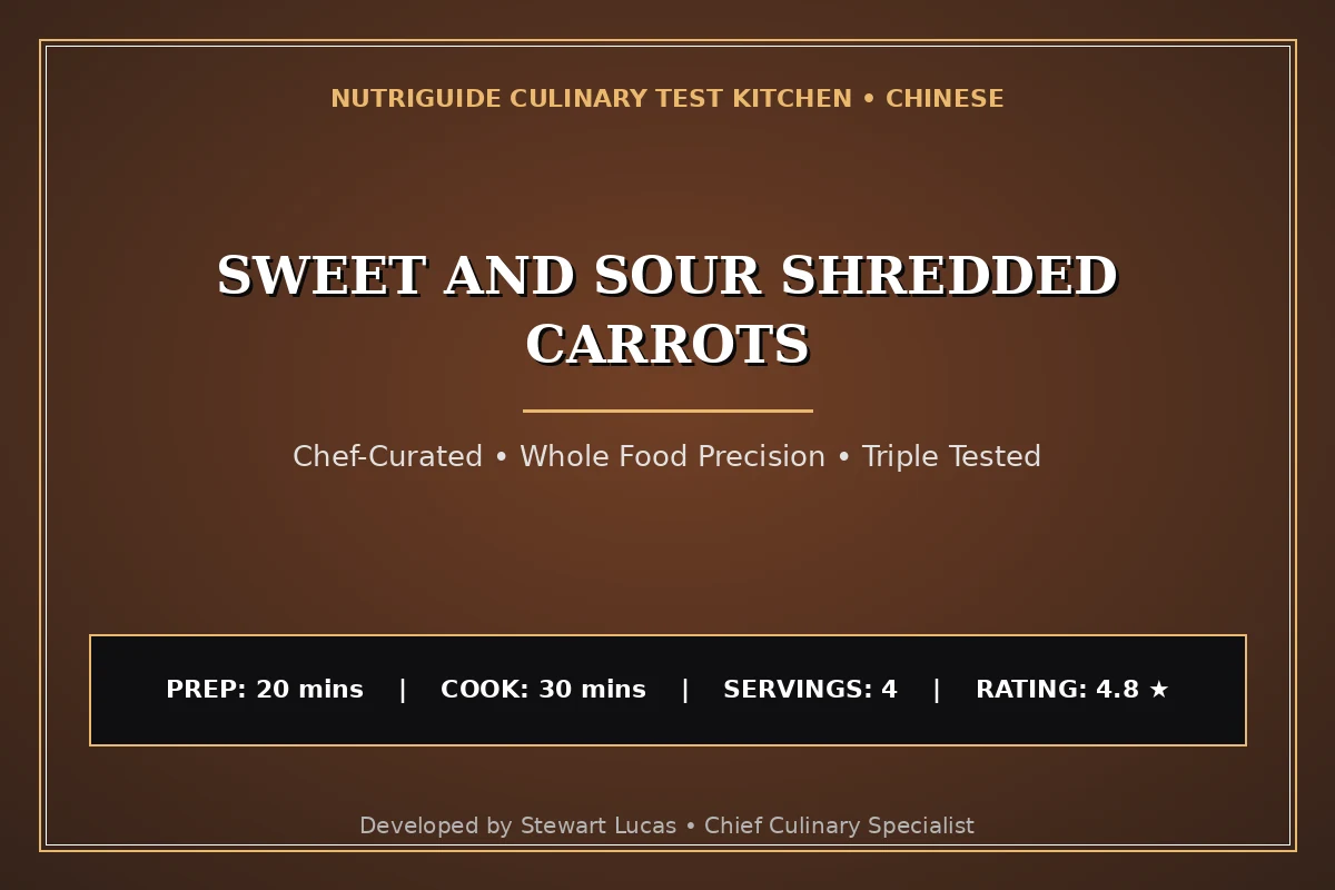 Sweet And Sour Shredded Carrots