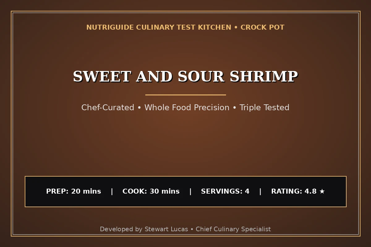 Sweet And Sour Shrimp