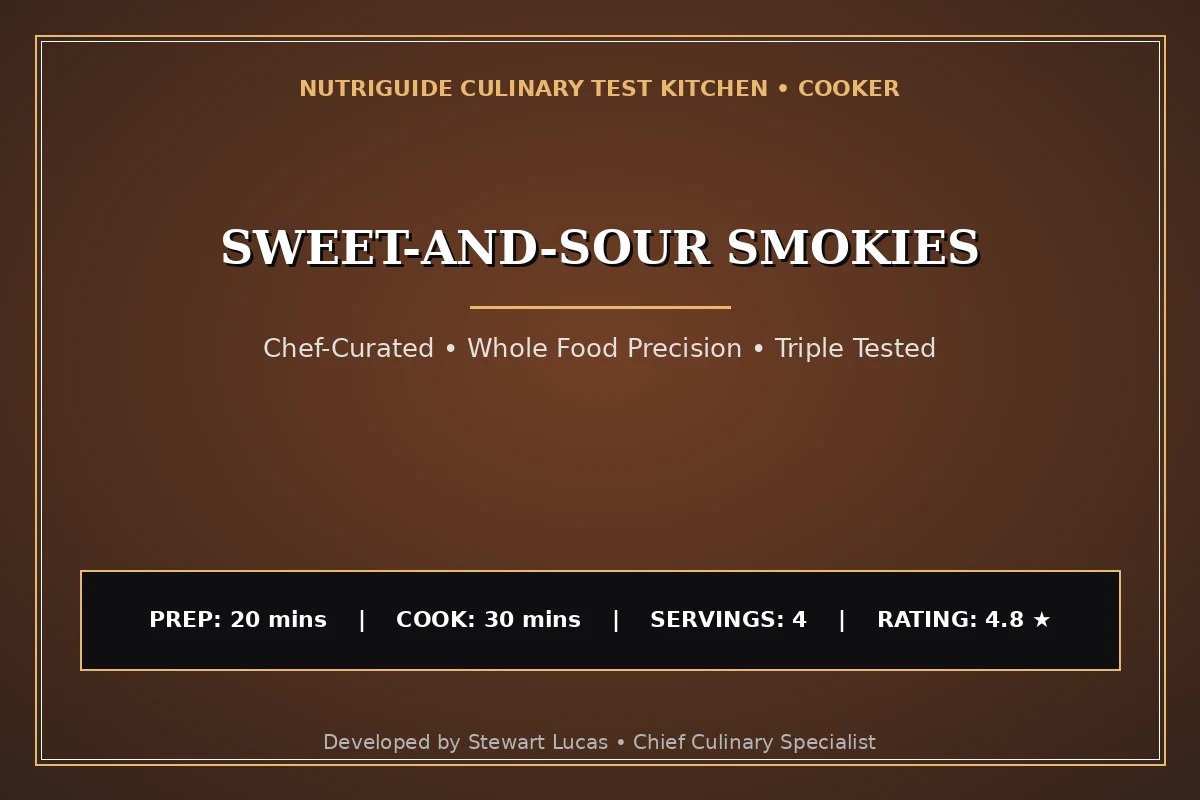 Sweet-And-Sour Smokies