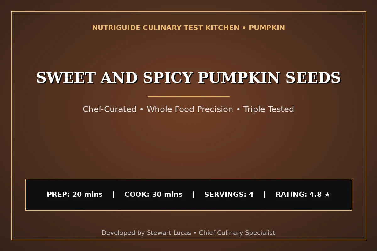 Sweet And Spicy Pumpkin Seeds