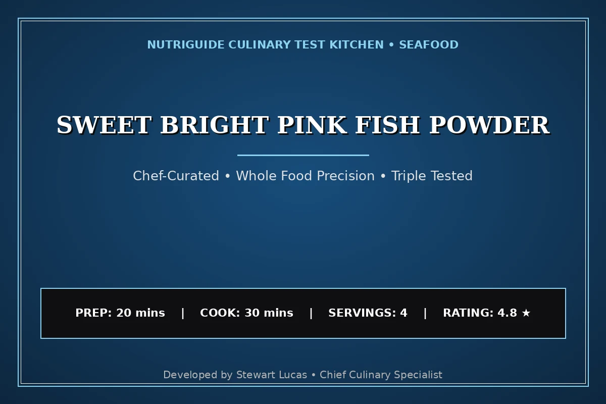 Sweet Bright Pink Fish Powder