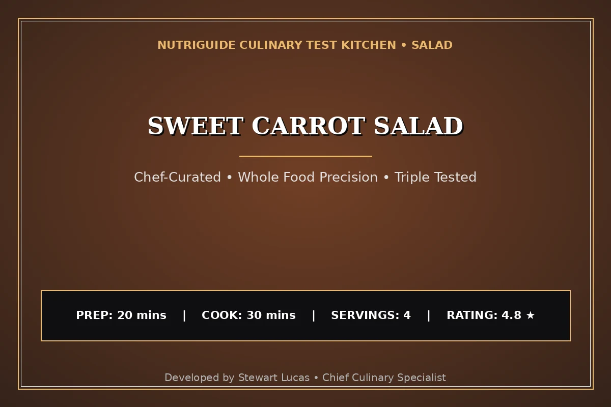 Sweet Carrot Salad