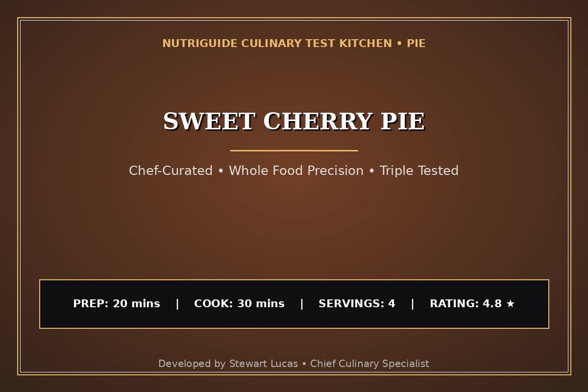 Sweet Cherry Pie
